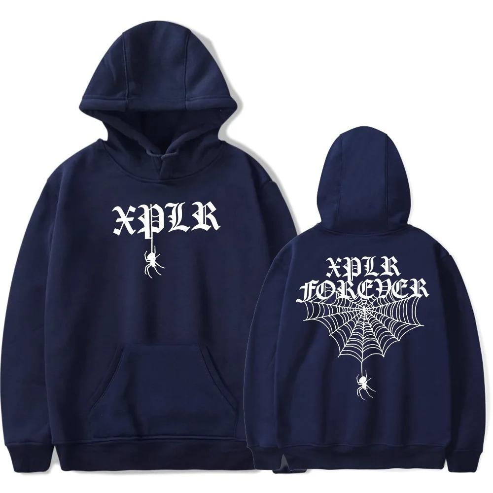 XPLR Hell Week Spider Merch Hoodies Winter Men Women Hooded Streetwear Long Sleeve Pullover Clothing Sweatshirt Cotton Warm Tops