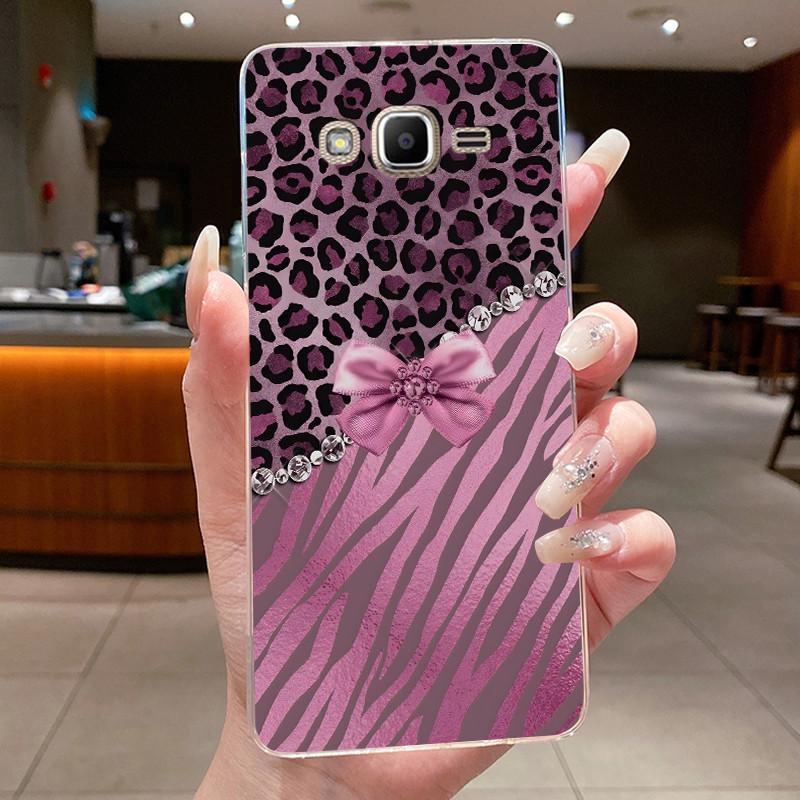 Для Samsung Galaxy J2 Prime J2 Ace Grand Prime A5 2015 Чехол Цветок Бабочка Чехол для Телефона Мягкий Силикон Прозрачный ТПУ Гелевая Крышка