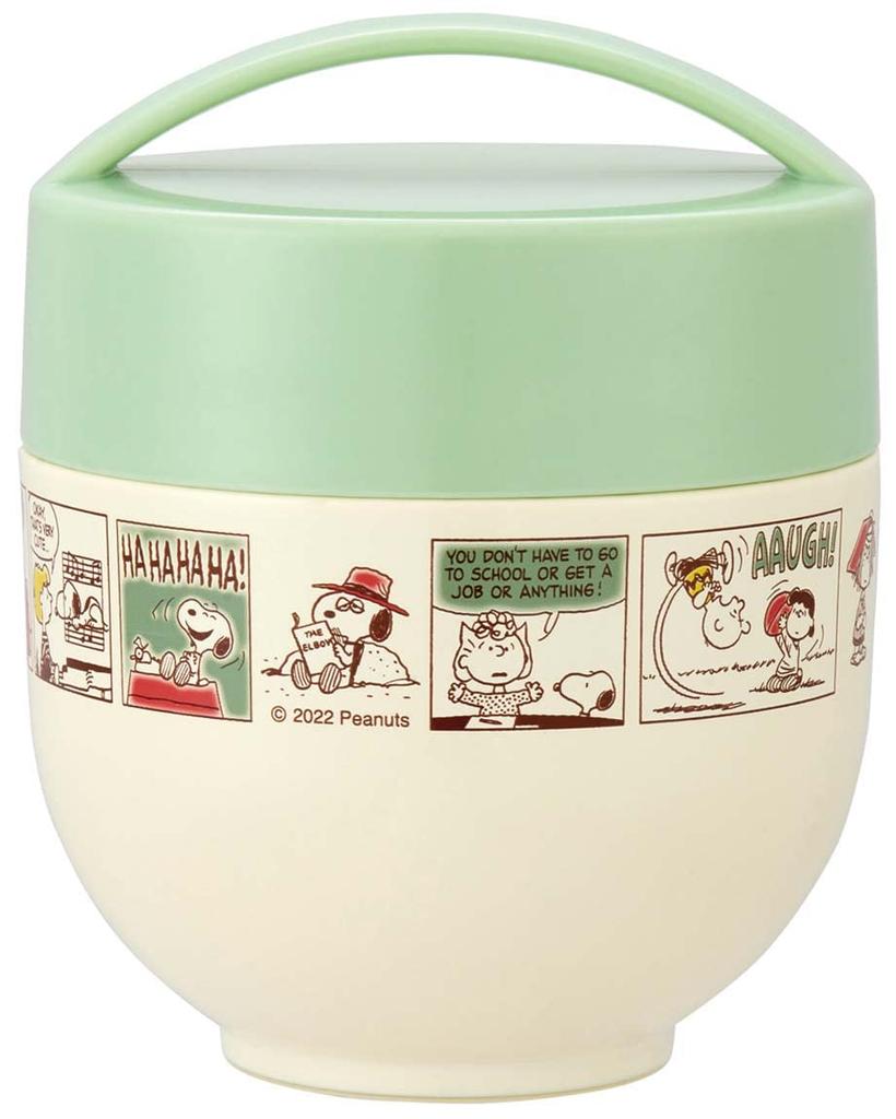 Skater Antibacterial Thermal Lunch Box Bowl Type Lunch Jar 540ml Peanuts Comic Snoopy LDNC6AG-A