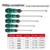High-Strength Magnetic Screwdriver Set: Phillips, Slotted & Awl