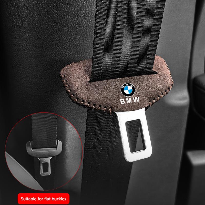 2pcs Car Seat Belt Clip Safety Seatbelt Lock Buckle Plug Cover For BMW X2 X3 X5 X6 M5 M3 E46 E90 E60 F10 E39 F30 E36 G30 E87 E70 FCT7