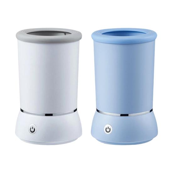 Очиститель собачьих лап Автоматическая стиральная машина Очиститель лап домашних животных Легкое управление одним касанием Перезаряжаемая чашка для мытья собачьих лап для маленьких, средних, крупных пород, собак, кошек