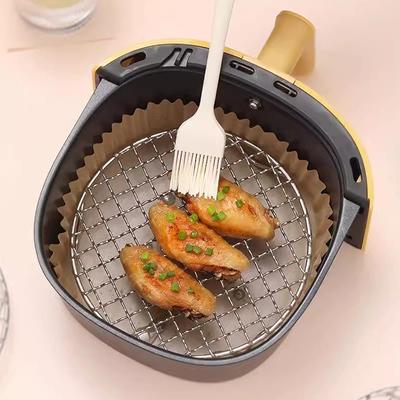 Круглая стойка для фритюрницы с ножками, штабелируемая решетка для гриля, нержавеющая сталь, антикоррозионная для домашней кухни, духовки, пароварки