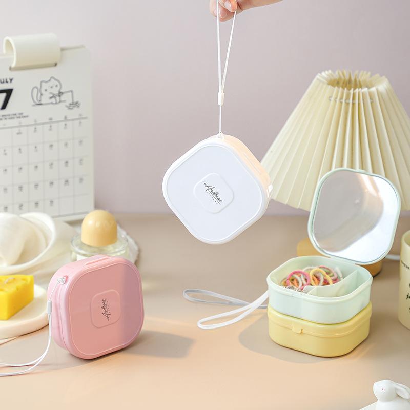 Portable Makeup Pad Storage Case