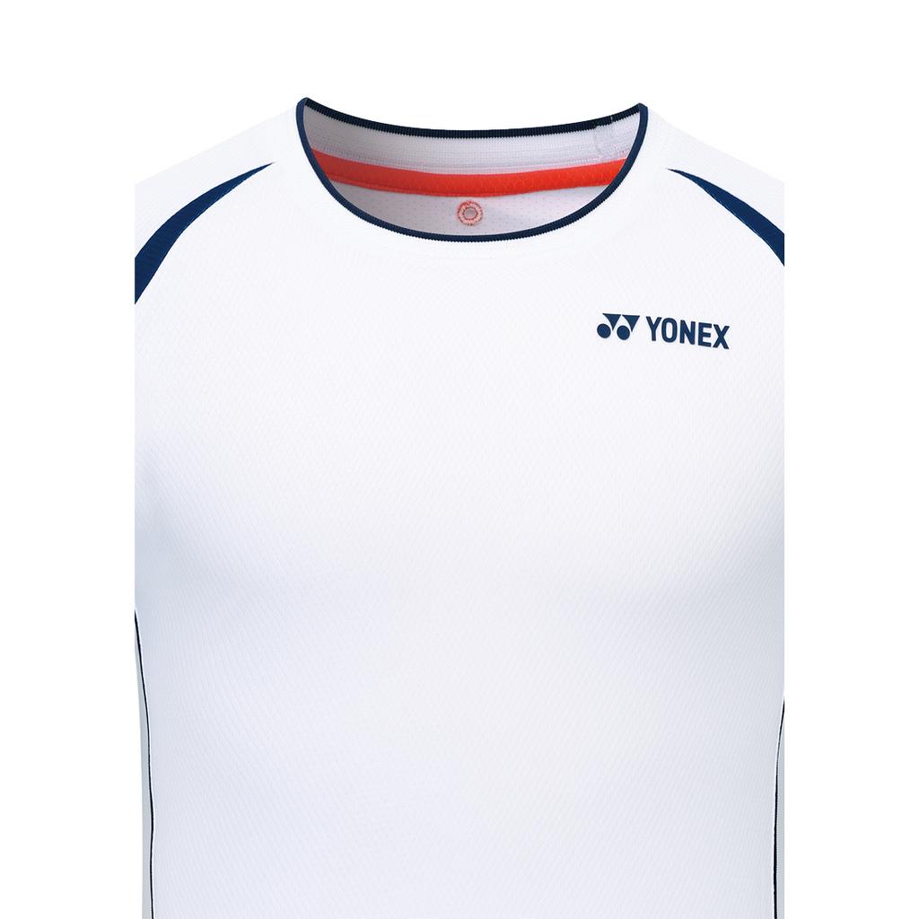 YONEX 253Ts011M Белый Мужская Активная Линия Кроя Игровая Одежда