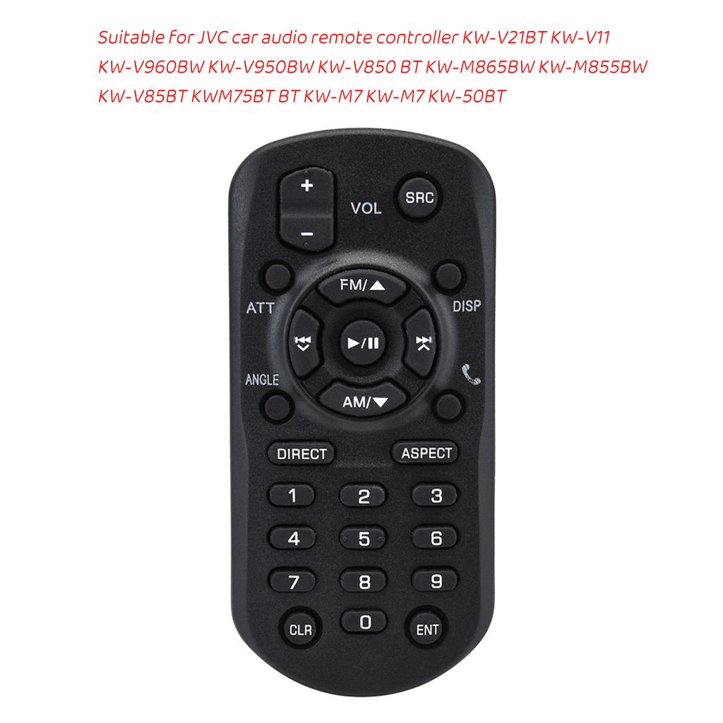 Замена пульта RMRK258 для DVD-ресивера JVC KW-V21BT KW-V11 KW-V960BW KW-V950BW KW-V850BT KW-M865BW Автомобильная аудиосистема