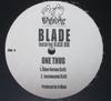 12inch Record SONJA BLADE, BLACK ROB - One Thug BLADE001 Bodybag Enterta 2001 US Rap & Hip-Hop/R&B Used