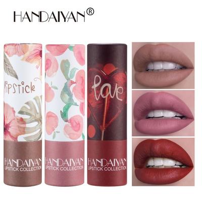 HANDAIYAN Hydraterende Nijprodukt Lippenstift Lazy Fluwelen Lippenstift Is Net Maklik Om Nude Kleur Lipgloss Te Ferbinen