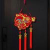 Red Gourd Wall Hanging Decor FU Character Lucky Pendant Chinese New Year Ornament  Holiday Ornament