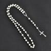 Handmade Beads Rosary Beads Pendant Chain Vintage Style Religious Pendants  Christian Jewelry