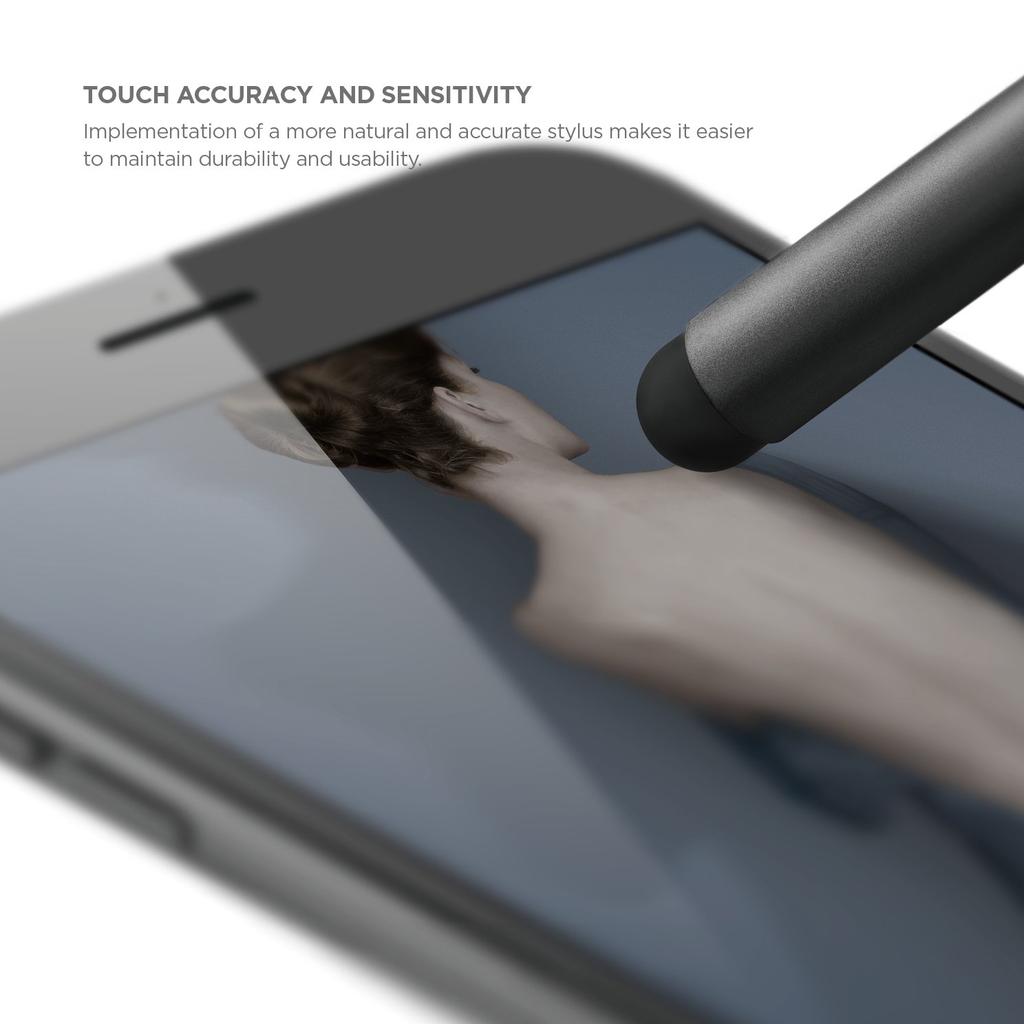 Elago STYLUS BALL Сенсорный Стилус Шариковая Ручка Алюминиевый Стилус для Смартфона Планшета Черный