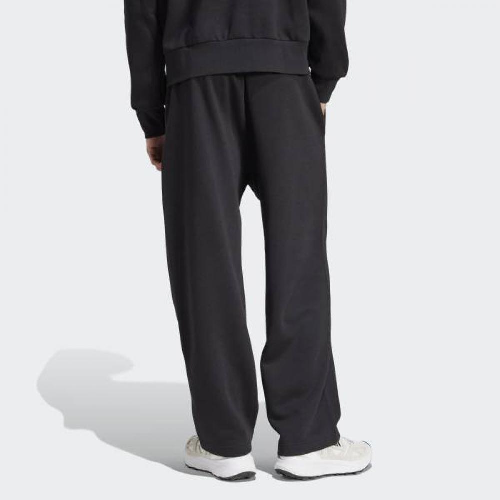 Adidas Comfortable Essential Wide Leg 3 Bar Logo Pants