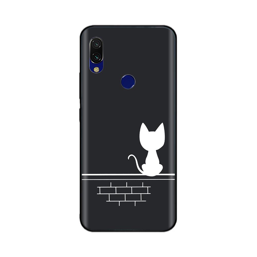 Для Xiaomi Redmi 7 Чехол Redmi7 Черный Силиконовый Бампер Мягкий ТПУ Чехол для Телефона Обложка Для Xiaomi Redmi Note 7 Pro Note7 Чехол Funda Coque