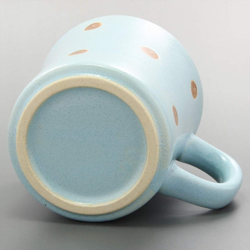 Кружка Ichikyu светло-голубая 9,2 см кружка Mino Ware в горошек небесно-голубая