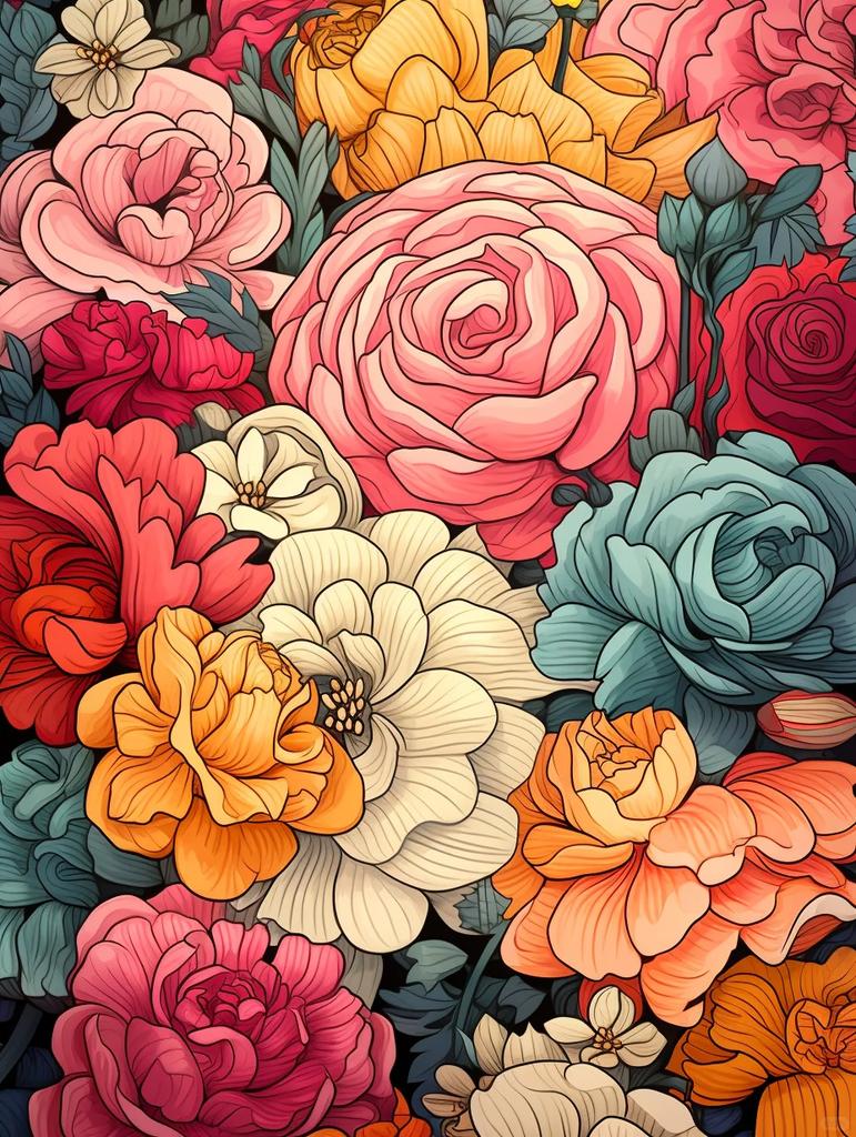 5D DIY Алмазная картина Пион Красочные цветы Стразы Картина Вышивка Гибискус Наборы Художественная мозаика Украшение дома