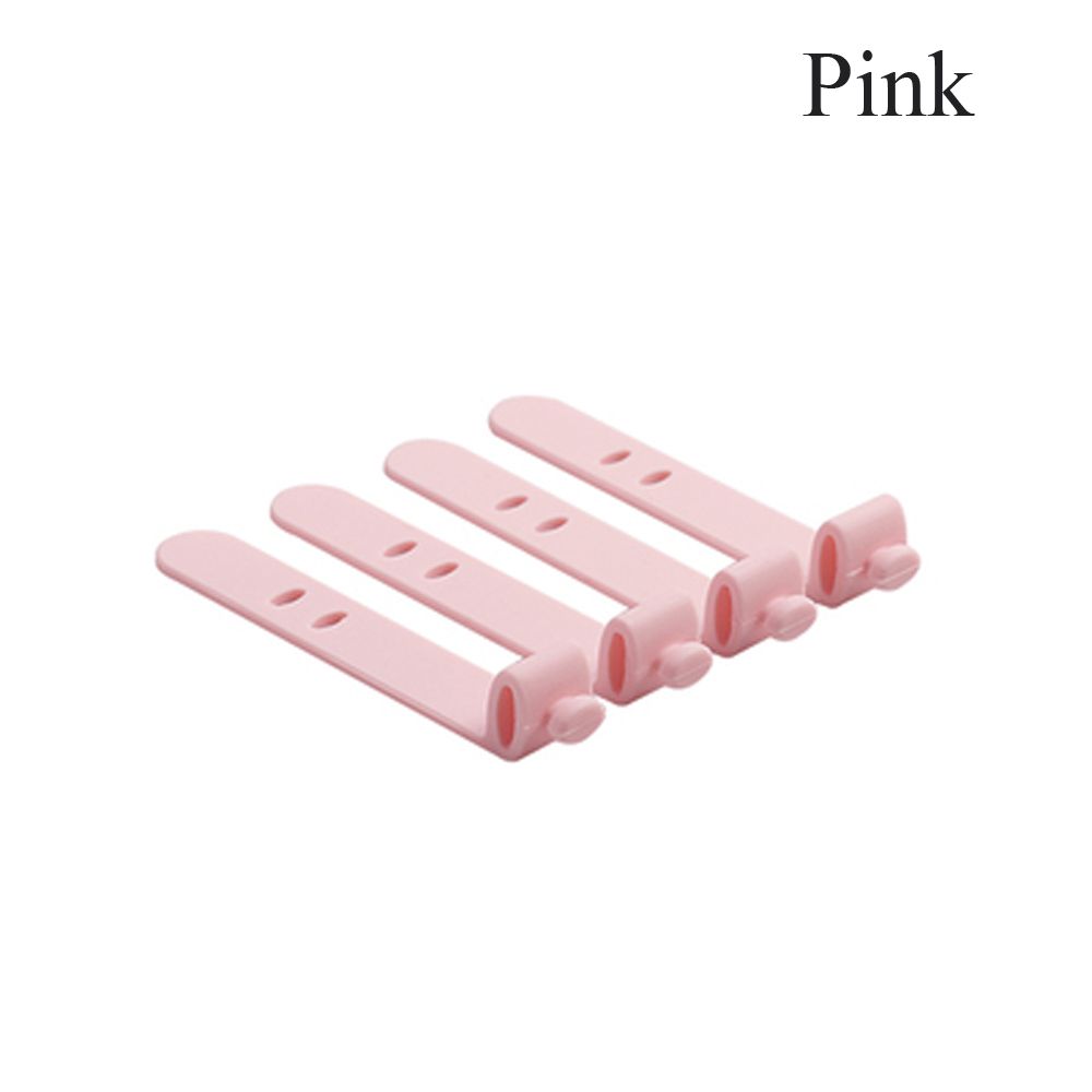 Silicone Storage Holder Organizer Earphone Cable Ptotector Cable Winder Cord Clip USB Wire Tie