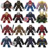 Action Figure: Marvel Mini Block Figurine Superhero Series Iron Man Spider Man Combination Block Children's Puzzle Toy Gift