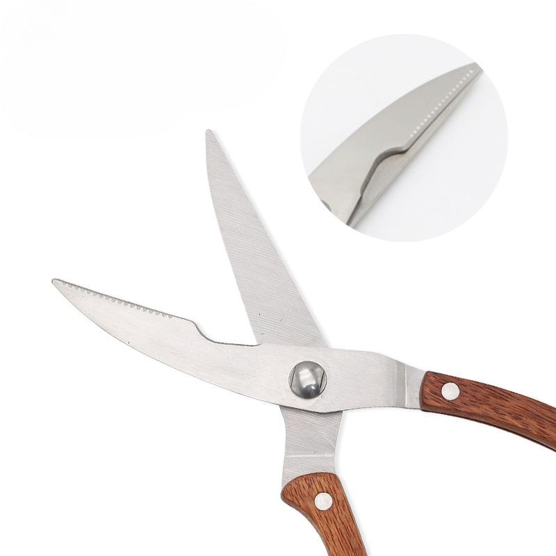 1PC Non-scissors Powerful Chicken Bone Scissors Household Food Fruit and Vegetable Scissors Multi-functional Fish Bone Scissors Bottle Opener