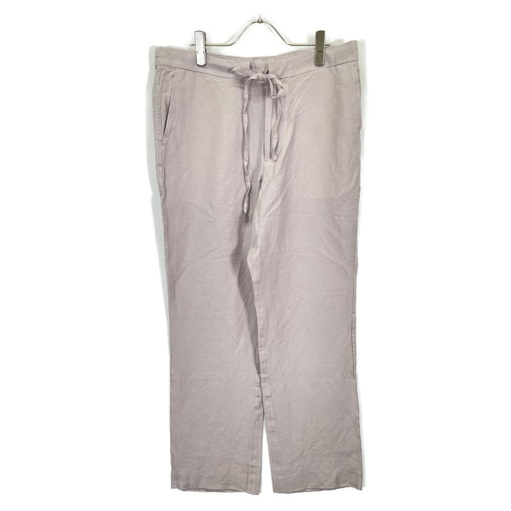 AURALEE Light Purple A21SP025D SILKLINEN DOBBY SLACKS Pants Bottoms 5 Light purpleUsed