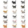 SYLHD Mini Refrigerator Super Cat Popular Funny Cat Goods Magnets, Cute, Stylish, Strong, Design, Gift, (18 Pieces)