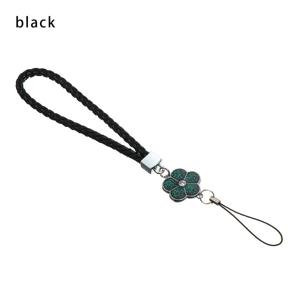 Plum Blossom Woven Mobile Phone Lanyard Anti-lost Lanyard Phone Strap Lanyard Keychain Wrist Rope