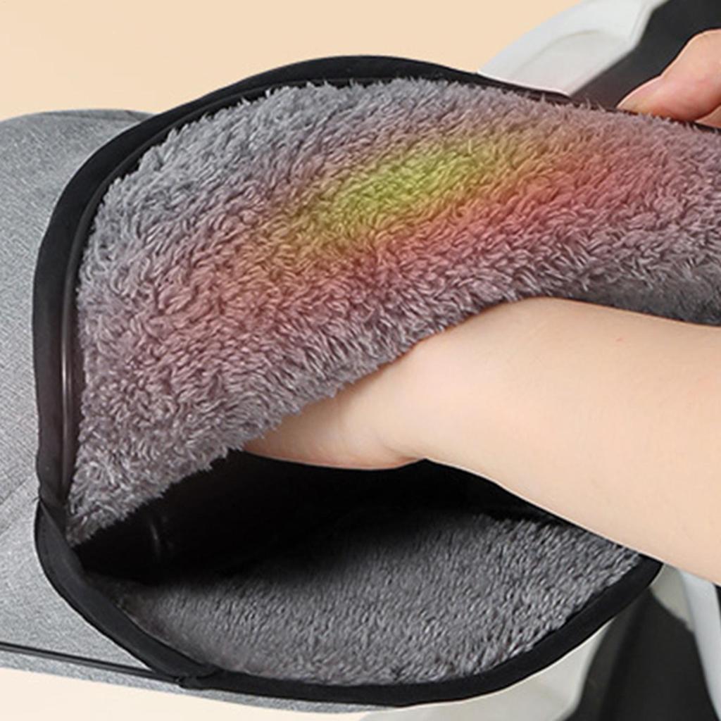 Motorcycle Hand Covers Comfortable Waterproof Windproof Snowmobile Handlebar Mittens Hand Guard For Women Winter Cold Weather