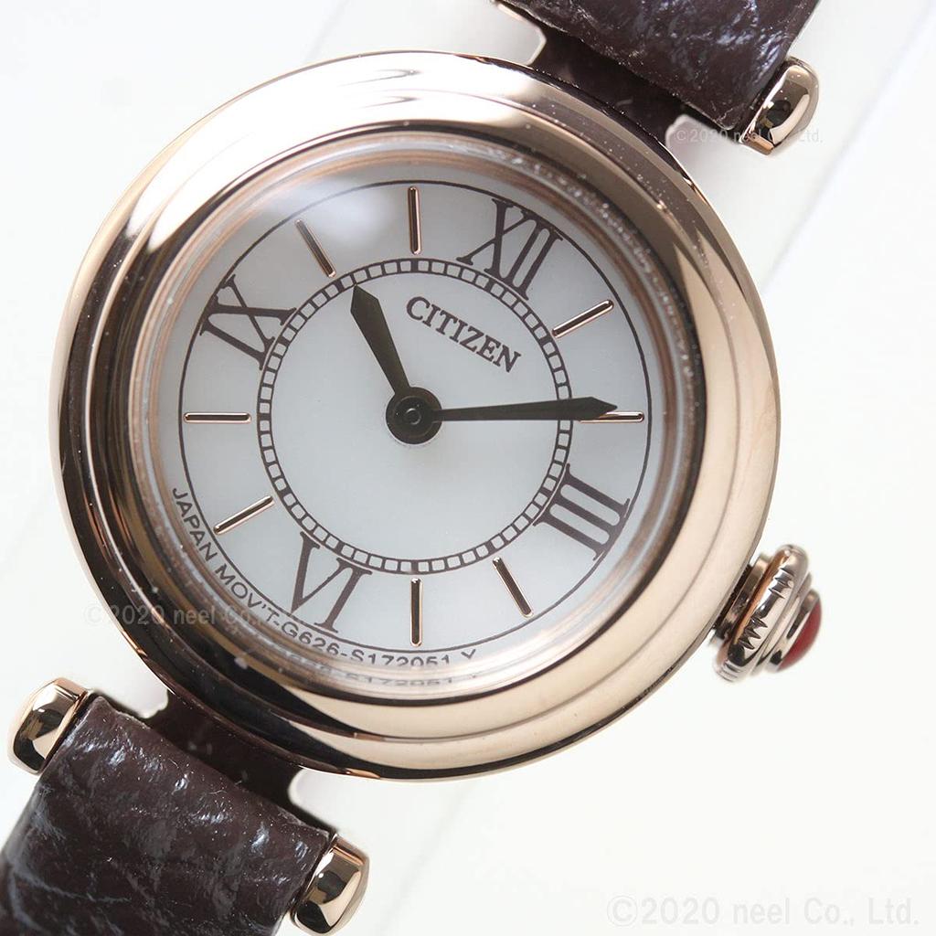 Круглые женские часы [Citizen] Kii Eco-Drive EG7083-04W