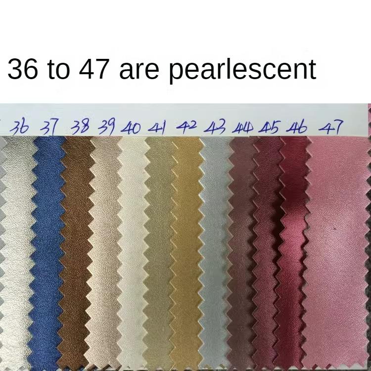 Мягкая Эластичная Искусственная Кожа с Рисунком Под Овчину Ткань для Обивки По Метру для Одежды Дивана Игрушечной Сумки Швейная Ткань Жемчужный Светло-Черный