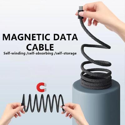Магнитный кабель двойного типа C к типу C PD100W для улучшенной совместимости устройств и безопасности