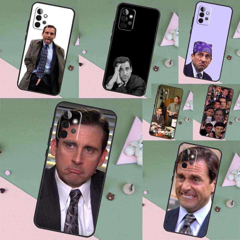 The Office Michael Scott Case For Samsung Galaxy A13 A33 A53 A06 A17 A56 A36 A26 A16 A15 A35 A55 A34 A54 A52 A12 A32