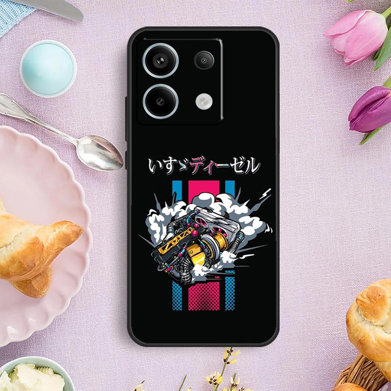 Автомобильные Запчасти Чехол для Двигателя Автомобиля Для Xiaomi Redmi Note 14 10 11 12 13 15 Pro Plus Чехол Для Redmi 15 15C 13C 12C 10C 14C