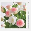 White Color Artificial Lisianthus Real Touch Artificial Flowers Simulation Flowers  Cafe Decor