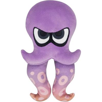 San-ei Trading Splatoon 3 Коллекция Всех Звезд Осьминог Плюшевая Игрушка Фиолетовый 10.5x6x22см