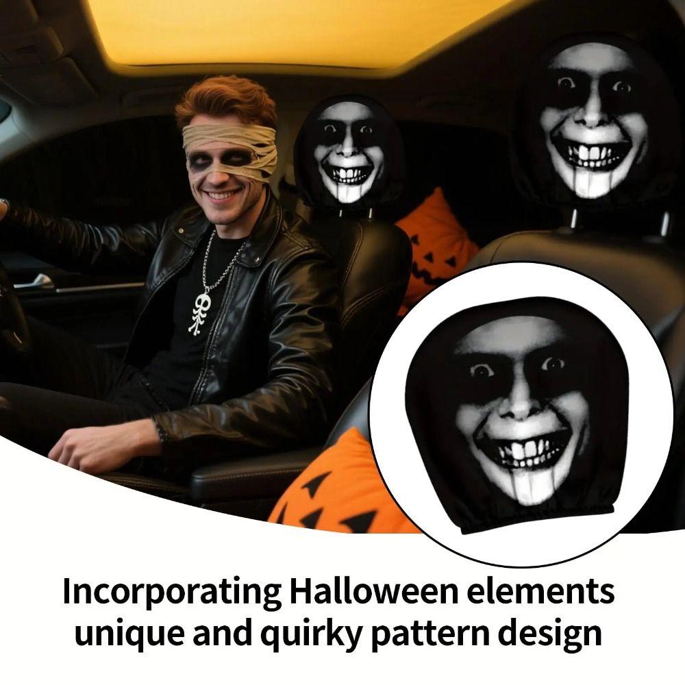 Soft Material Seat Headrest Protectors Auto Interior Decoration Cover Auto Interior