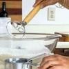 Миксер для муки Венчик из нержавеющей стали Спиральный венчик Венчик для муки Миксер для муки 13-дюймовая дубовая ручка Датский венчик для теста