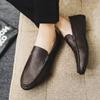Round Toe Dress Shoes Man 2024 Trend New Party Suit Elegant Social Shoe for Men and Classic Low Price Style Cheap Liquidation 39