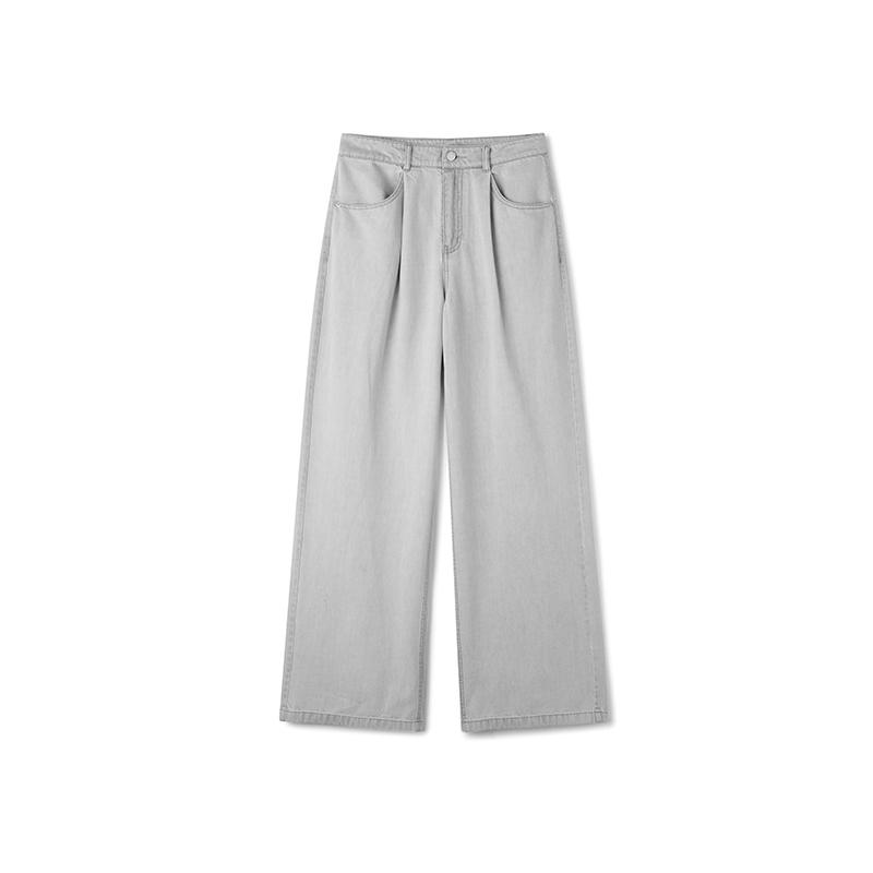 Women's Wide Leg Jeans - Summer 2025 Tencel Linen Casual Pants