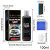 Средство для распыления покрытия Ceramic Auto Glass Polish 100 мл Суперзащитное средство для мытья окон Быстро и легко восстанавливает прозрачность стекла