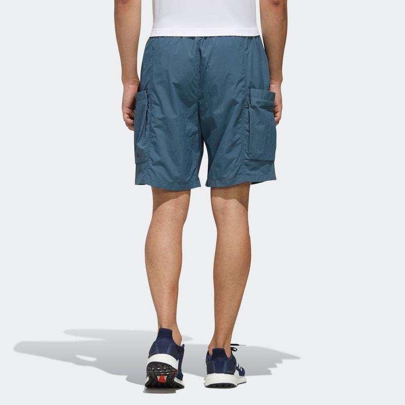 adidas Мужские шорты из технической ткани Trace-Blue FM5403