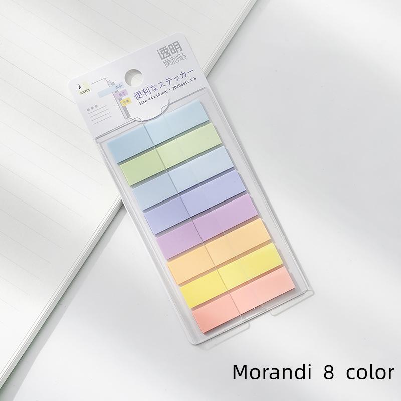 1pcs Index Stickers Type Drawer Translucent Color Cute Animal Sticky Notes And Memo Pad Self Adhesive Waterproof