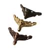 Golden Antique Hardware Protector Decorative Wood Case Feet Leg Corner Furniture Leg Corner Bracket