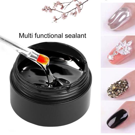 Nail Multifunctional Glue Helpful Strong Stickiness Quick Dry for Salon
