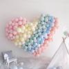 10 дюймов (100pcs / мешок) Макаронные Шары Свадьба День Рождения Фон Декорация Латексными Шарами