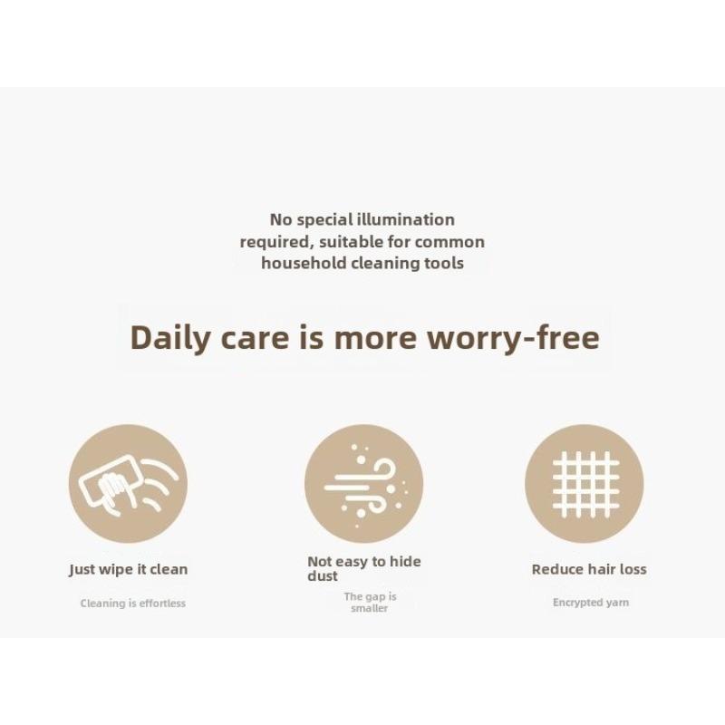 Imitation cashmere bathroom floor mat toilet toilet toilet door