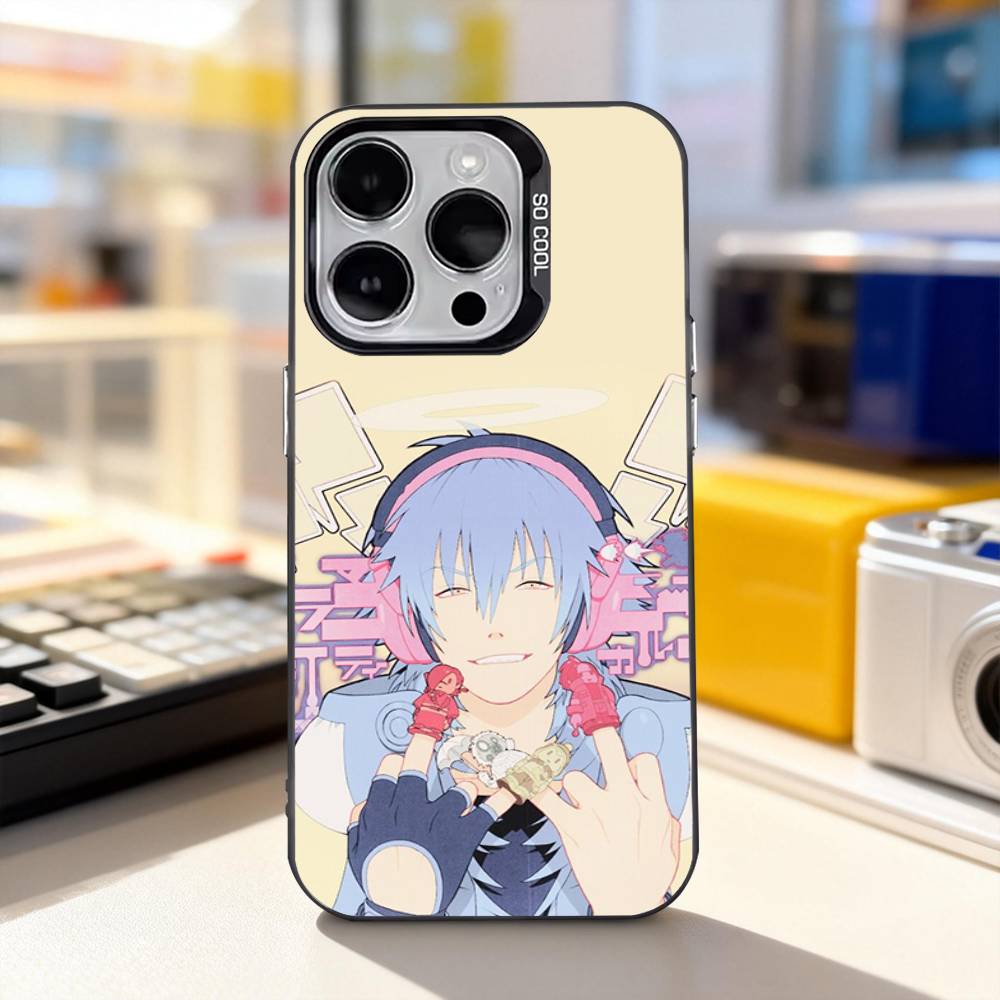 Чехол для телефона Aoba Seragaki D-DRAMAtical для iPhone 17,16,15,14,13,12,11,Pro,XS,Max,Plus,Mini,SE4,E Черный Матовый Ударопрочный Чехол