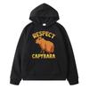 Capybara Print Kids Hoodies SpringAutumn Sweatshirt Fleece Anime Hoodie Y2k Sudadera Boys Girl Clothes Casual Childrens Clothing Boys/girls Hoodies
