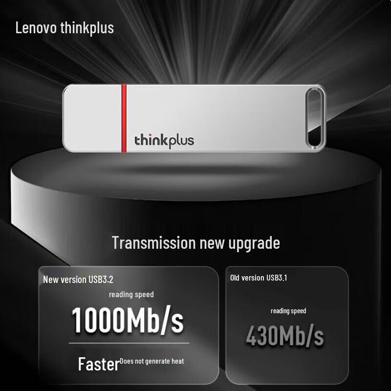 Lenovo ThinkPlus TU100 Pro 1TB High-Speed USB 3.2 Flash Drive