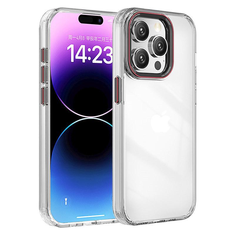Роскошный высококачественный прозрачный акриловый чехол для iPhone 15 Pro Max 14 Plus 13 12 Pro 11, универсальный защитный чехол при падении