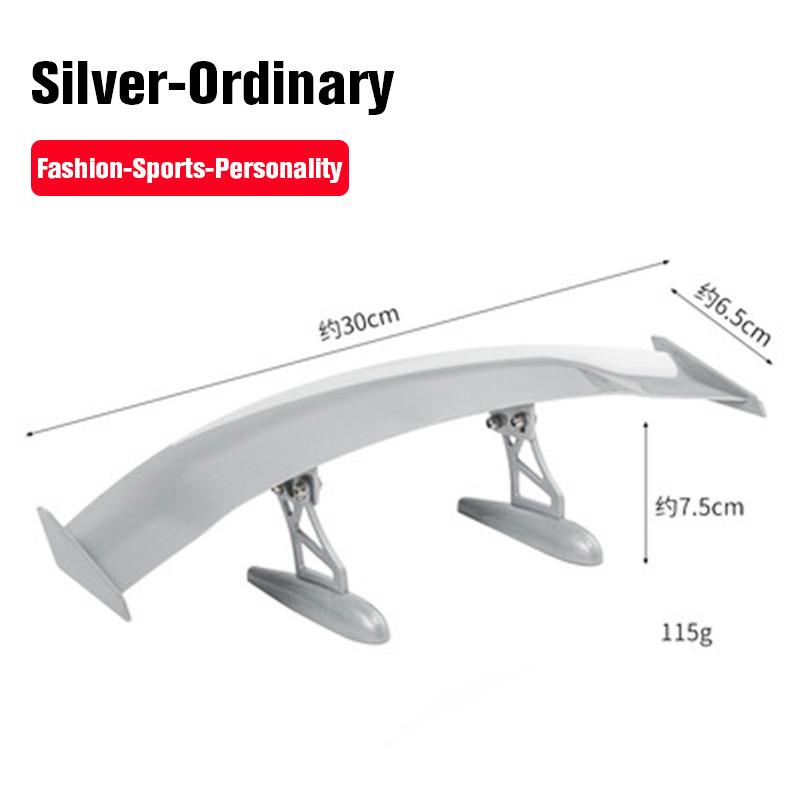 Модное универсальное автомобильное модифицированное заднее крыло, окрашенное из углеродного волокна, задний спойлер, маленький багажник, внешние части крыла автомобиля