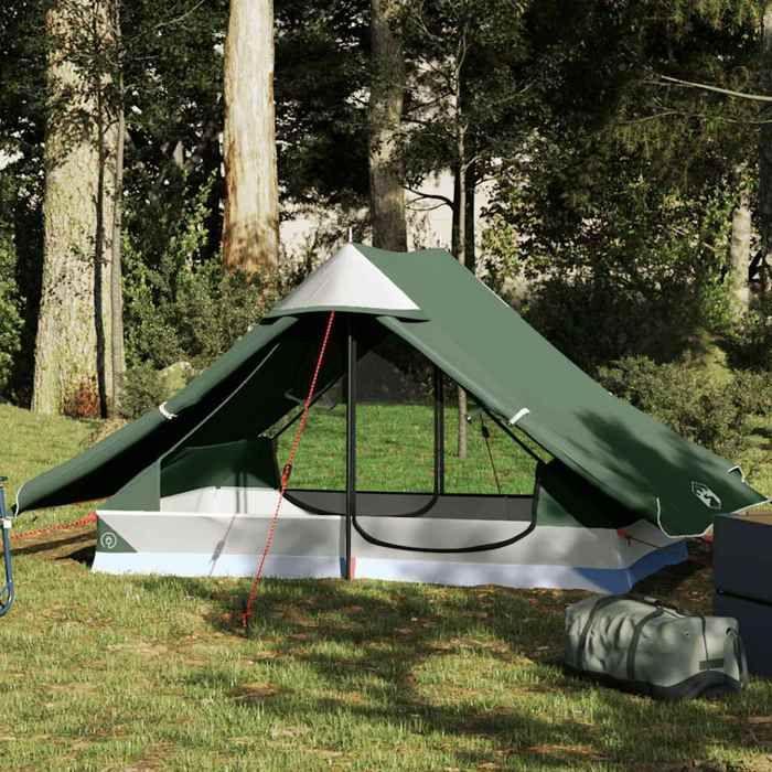 VidaXL Tente de camping 2 personnes vert imperméable, tente, abri de camping, abri de jardin, tente de jardin, abri 4009434